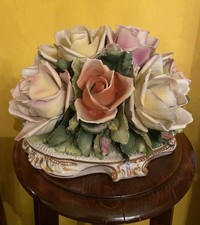 capodimonte fiori porcellana usato  Italia