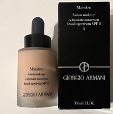 Maquiagem GIORGIO ARMANI Maestro Fusion FPS 15 - #5, 1 fl oz nova na caixa., usado comprar usado  Enviando para Brazil