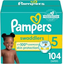 Pampers swaddlers size for sale  Gulf Shores
