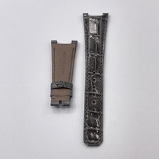 Pulseira de relógio Patek Philippe Nautilus Lady cinza jacaré 21/14mm, usado comprar usado Pulseira de relógio Patek Philippe Nautilus Lady cinza jacaré 21/14mm, usado comprar usado  Enviando para Brazil