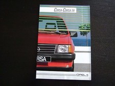 Prospekt pel corsa gebraucht kaufen  Kasbach-Ohlenberg, Hausen, Dattenbg.