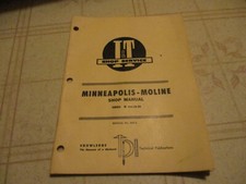Minneapolis moline service for sale  Goodman