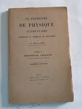 Livre probleme phsique d'occasion  Orleans-
