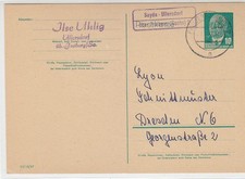 Landpoststempel sayda ullersdo gebraucht kaufen  Dortmund