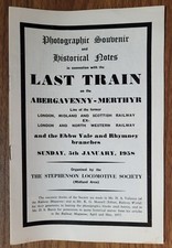 1958 abergavenny merthyr for sale  HASTINGS
