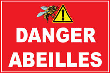 Panneau danger abeilles d'occasion  Cormeilles-en-Vexin