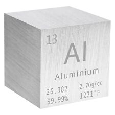 Aluminiowy metal 25,4 mm 1 calowa kostka gęstości 99,99% do kolekcji elementów na sprzedaż  Wysyłka do Poland