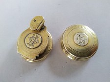 LOT ÉLÉMENTS ARGENT MASSIF ENCRIER NECESSAIRE DE VOYAGE XIXe inkwell sterling comprar usado  Enviando para Brazil