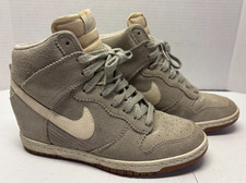 Tênis Nike Dunk Sky Hi Hidden salto cunha feminino tamanho 8.5 cinza claro vela comprar usado  Enviando para Brazil