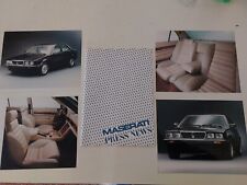 Maserati 430 press d'occasion  Expédié en Belgium