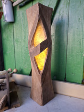 Stehlampe altholz 63cm gebraucht kaufen  Ilsenburg (Harz)