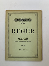 Noten reger quartett gebraucht kaufen  Berlin