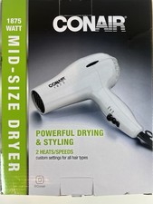 Soprador secador de cabelo Conair 1875W aquecedor profissional ventilador modelador seco 2 calor/velocidade, usado comprar usado  Enviando para Brazil