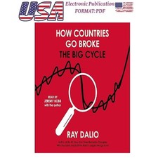 Ray Dalio (Author Narrator), How Countries Go Broke: The Big Cycle 2025 comprar usado  Enviando para Brazil
