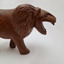 Holz löwe retro gebraucht kaufen  Lisberg