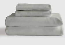 Conjunto de lençóis Quince King 4 peças bambu orgânico eucalipto novo sem etiquetas  comprar usado  Enviando para Brazil