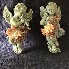 Pair plaster green for sale  WARWICK