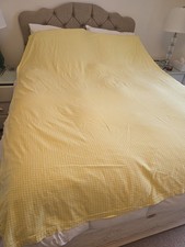 Vintage yellow gingham for sale  SWANSEA