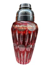 SHAKER COCKTAIL bar barman bartender 1930 vintage vetro glass na sprzedaż  Wysyłka do Poland