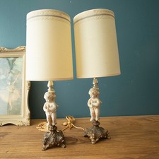 Vtg cherub lamp for sale  Berea