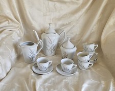 CONJUNTO DE CHÁ/CAFÉ FLORAL VINTAGE POZZANI PORCELANA - FEITO NO BRASIL comprar usado  Enviando para Brazil
