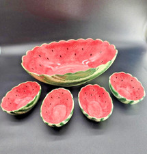 Vintage watermelon serving for sale  Luck