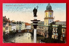 Używany, AK WARSZAWA w Polsce 1. WK 1915 Kolumna Zygmunta Kolumna Zygmunta ( 156352 na sprzedaż  Wysyłka do Poland