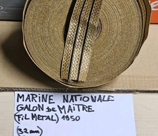 Marine nationale galon d'occasion  Chaillevette