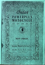 Indian motorcycle 1917 for sale  COLCHESTER