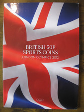 London olympic 50p for sale  LYTHAM ST. ANNES