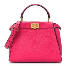 Bolsa Fendi Peekaboo Mini Selleria couro granulado rosa comprar usado  Enviando para Brazil