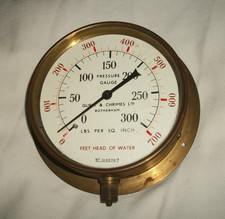Vintage brass pressure for sale  Houston