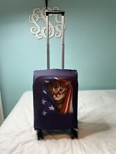 Capa protetora de mala de viagem de gato bandeira americana elastano tamanho M 22”-24” comprar usado  Enviando para Brazil