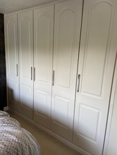 Wardrobe doors used for sale  LEICESTER