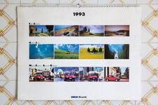 Fiat calendario 1993 usato  Milano