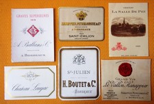 Ancien lot étiquettes d'occasion  Pessac