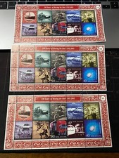 Usado, Folha miniatura Nova Zelândia 2001, 100 anos de mudança do correio, sem marca de charneira comprar usado  Enviando para Brazil