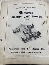 Ransomes simms vintage for sale  HITCHIN