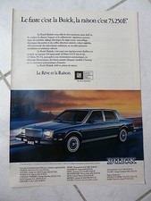 Publicité buick skylark d'occasion  Champigny-sur-Marne