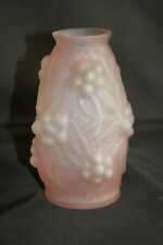 Vase rose verre d'occasion  Champs-sur-Marne