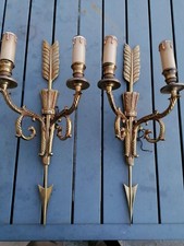 Paire appliques bronze d'occasion  Châtillon-le-Duc