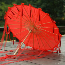 Guarda-chuva Hanfu Cos chuva feminino antigo borlas fotografia dança guarda-chuva adereço comprar usado  Enviando para Brazil