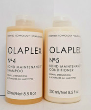 Conjunto de xampu e condicionador Olaplex No.4 Bond Maintenance No.5 8,5 oz. NOVO!!!! comprar usado  Enviando para Brazil