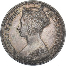 1881 gothic florin for sale  LEEDS