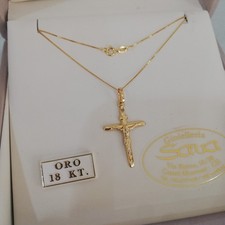 Collana veneziana croce usato  San Marco Evangelista
