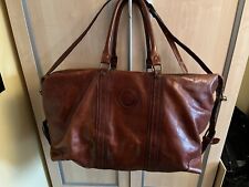 Leather bag travel for sale  STOKE-ON-TRENT