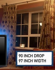 Bespoke lined curtains for sale  OMAGH