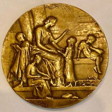 Medaille bronze signée d'occasion  Saint-Aubin-du-Cormier