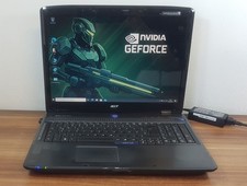 17" Acer Aspire 7530G AMD Athlon X2 2x2,0GHz 4GB/256GB SSD HDMI Geforce 9100M comprar usado  Enviando para Brazil
