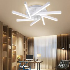 Luminária de teto LED moderna controle remoto montagem embutida regulável EUA comprar usado  Enviando para Brazil